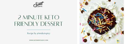 2 Minute Keto Friendly Dessert