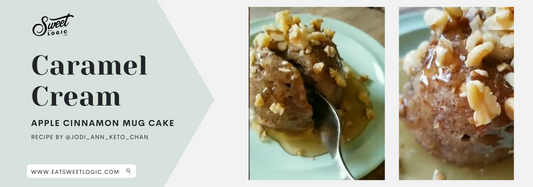 Caramel Cream Apple Cinnamon Mug Cake