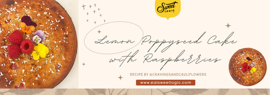 Lemon Poppyseed Cake with Raspberries