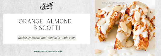 Orange Almond Biscotti 🍊