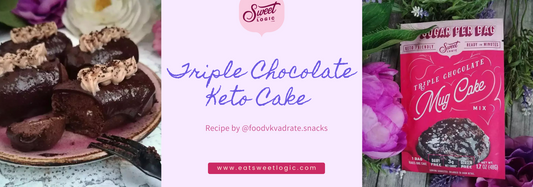 Triple Chocolate Keto Cake