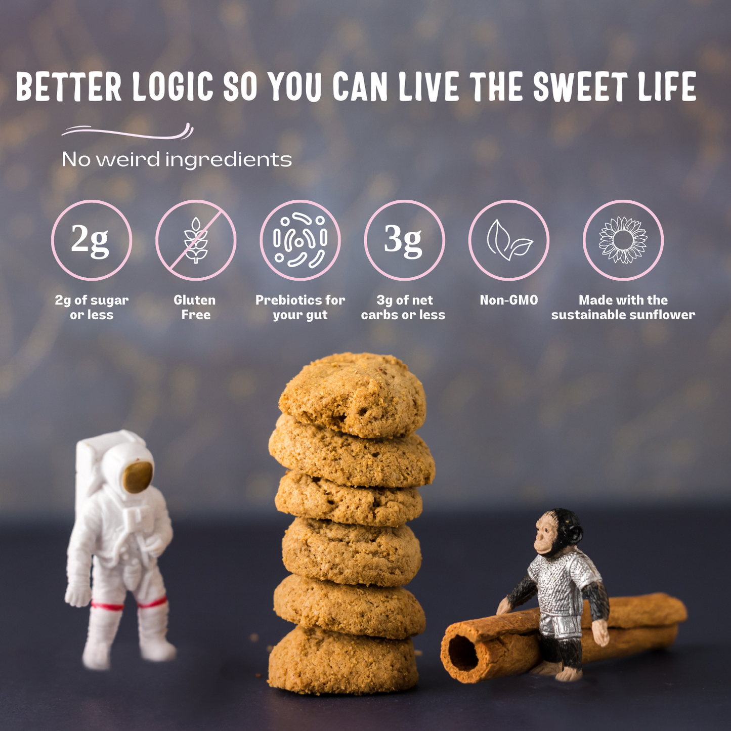 Cinnamon Churro Mini Cookie (3-Pack)