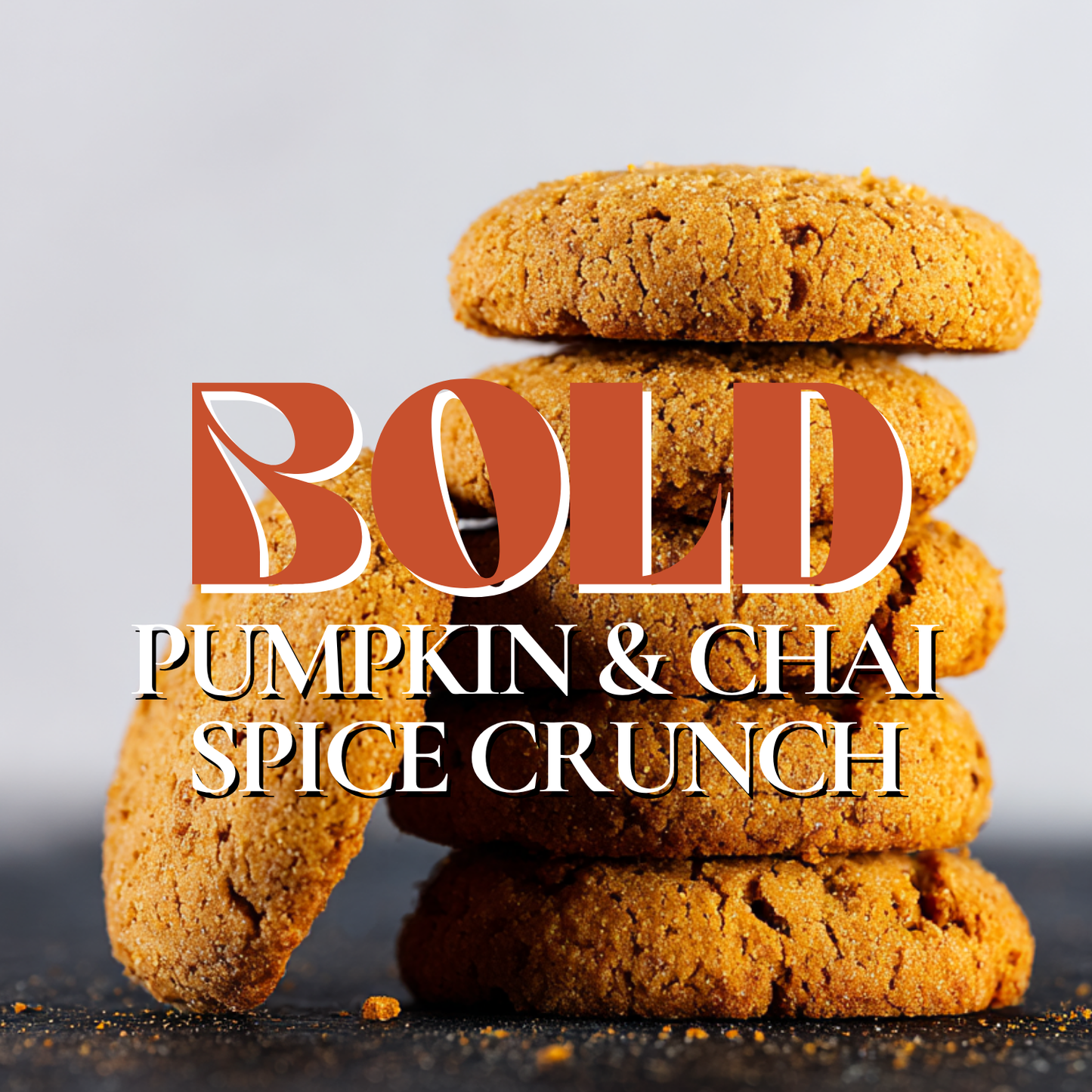 Sweet Logic Mini Cookies - Pumpkin Chai Spice - Nut Free - Gluten Free - Keto - High Fiber - Non-GMO - Low Carbs - Low Sugar (3-pack)