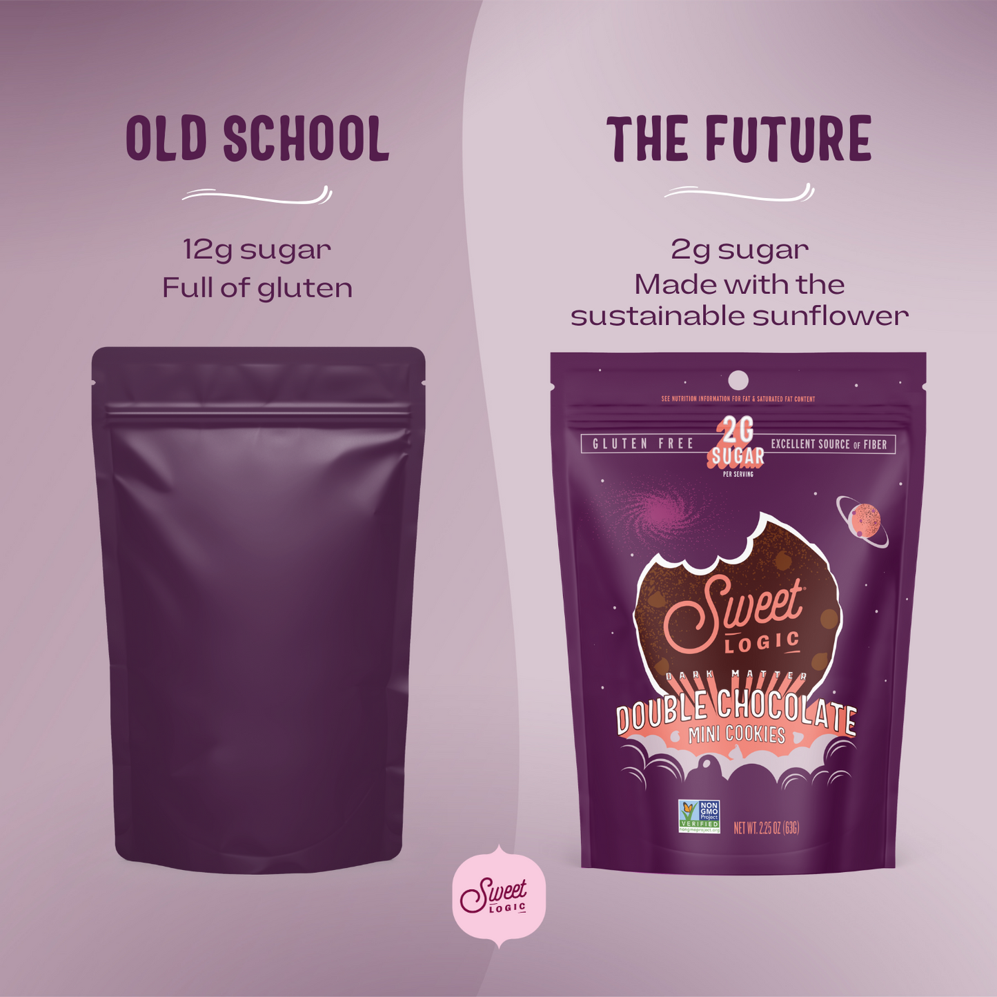 Double Chocolate Brownie Mini-Cookies (6-Pack)