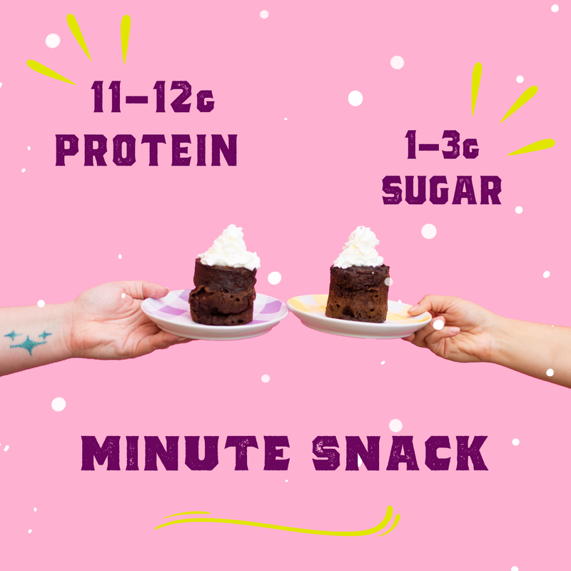 Keto Pumpkin Spice Mug Cake (4-Pack) Low Carb, Low Sugar, Gluten Free