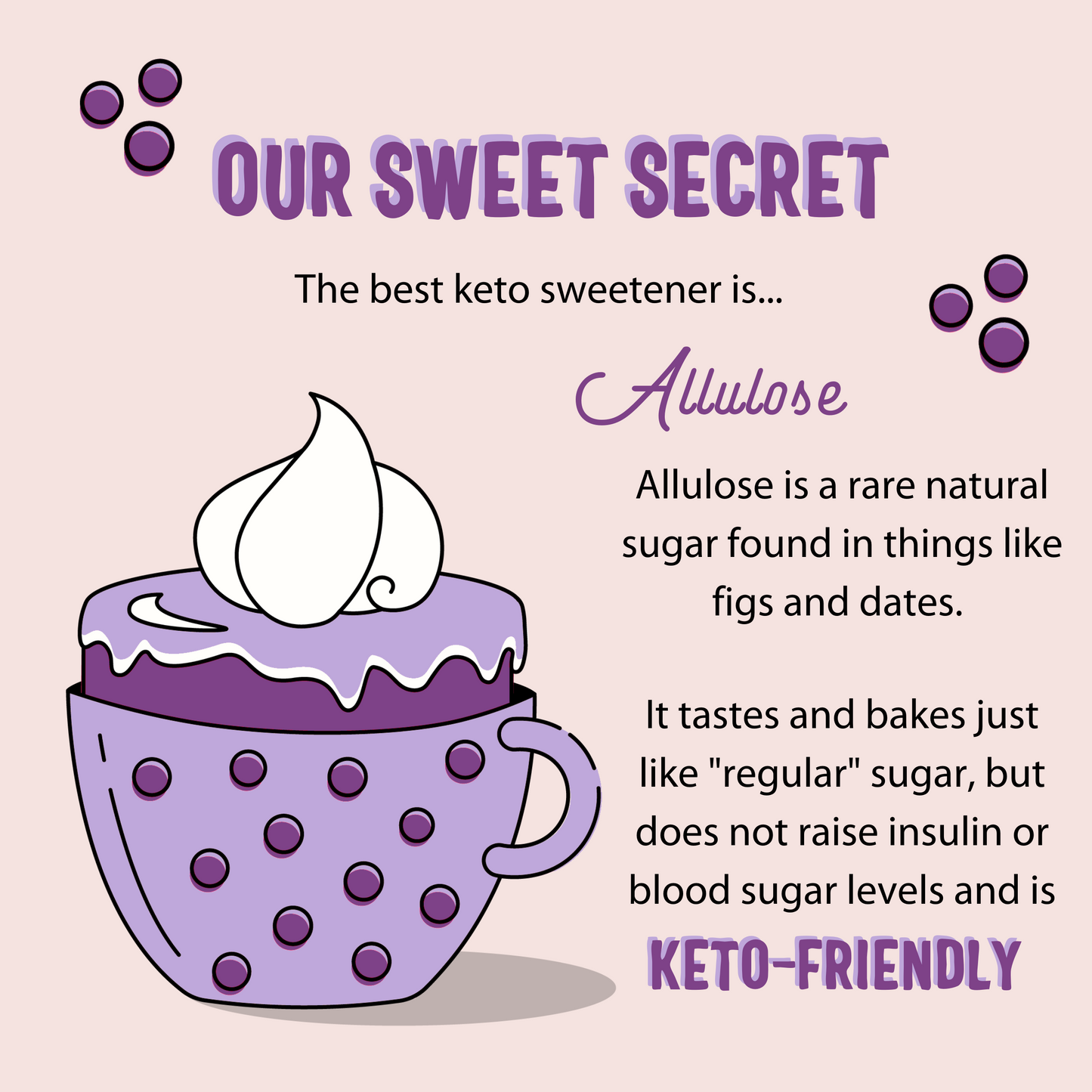 Buy Bulk Allulose - Low Calorie Sugar with Zero GI