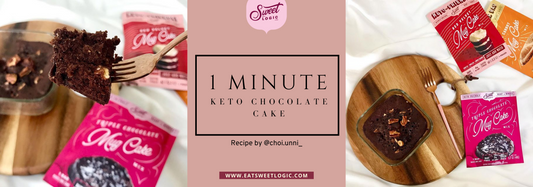 1 Minute Keto Chocolate Cake