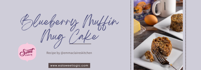 Blueberry Muffin Mug Cake