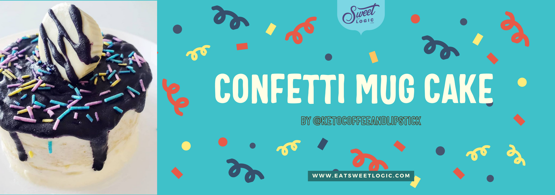 CONFETTI MUG CAKE Sweet Logic