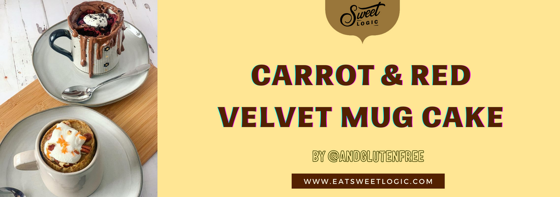Carrot & Red Velvet Mug Cake