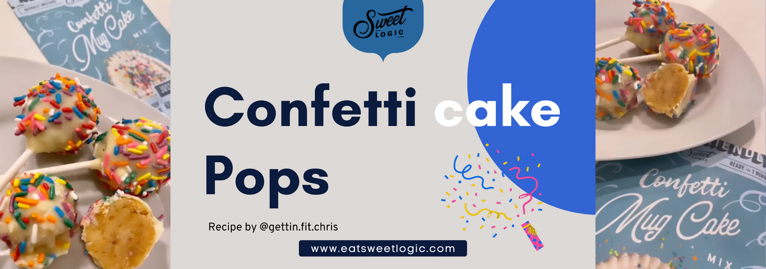 Confetti Cake Pops Sweet Logic