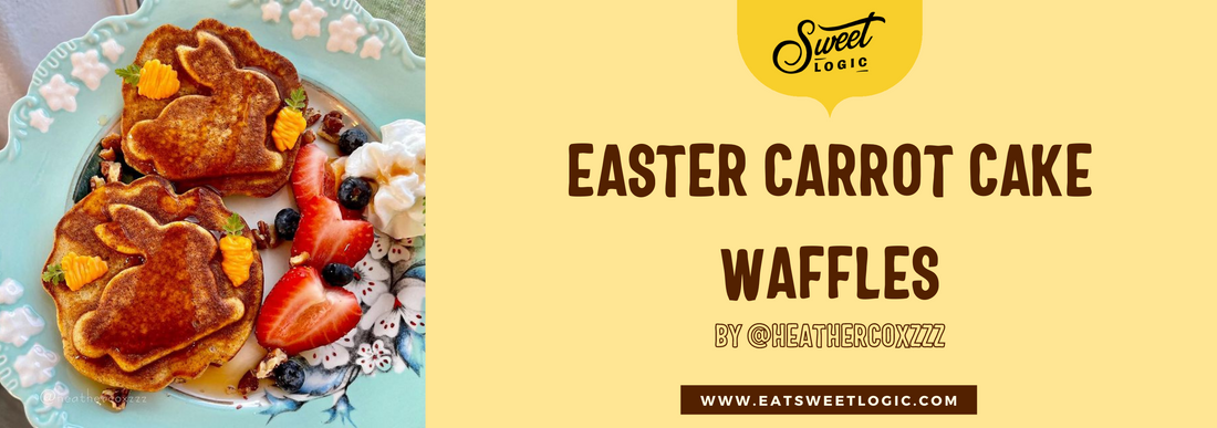 Easter Carrot Cake Waffles