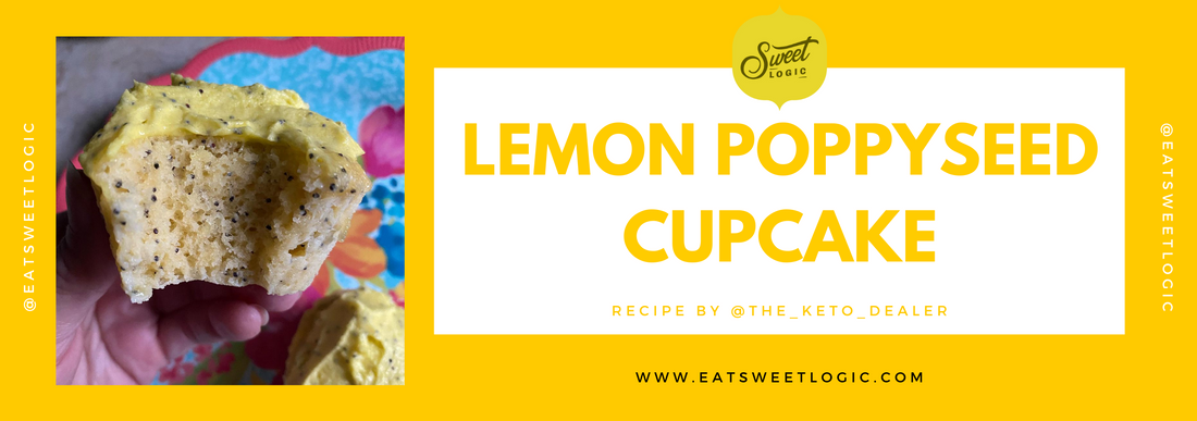 Lemon Poppyseed Cupcake
