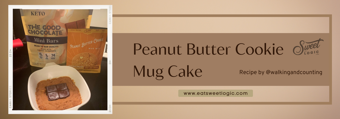 Peanut Butter Cookie Mug Cake