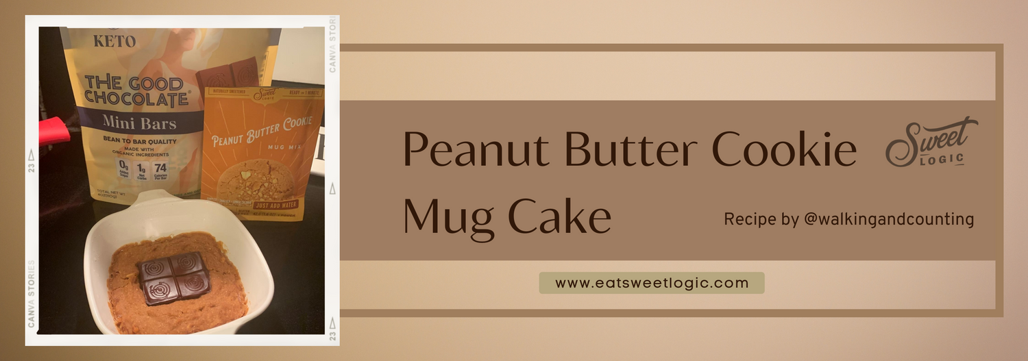 Peanut Butter Cookie Mug Cake Sweet Logic