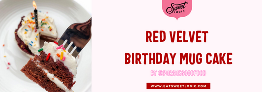 Red Velvet Birthday  Mug Cake