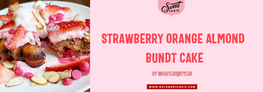 Strawberry Orange Almond Bundt Cake