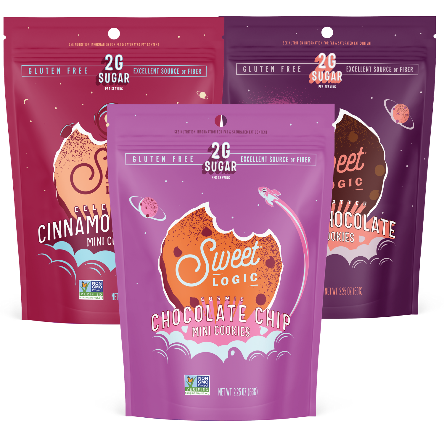 Mini Cookie Collection Mini Cookie Variety Pack (3-Pack) – Sweet Logic