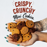 Sweet Logic Mini Cookies - Double Chocolate Cookies - Nut Free - Gluten Free Snacks - Keto - High Fiber - Non-GMO - Low Sugar - Low Carbs - Diabetic & Gut Friendly Desserts