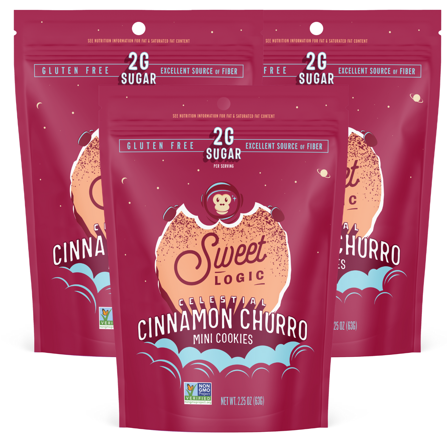 Cinnamon Churro Mini Cookie (3-Pack)