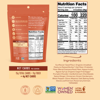 Sweet Logic Mini Cookies - Pumpkin Chai Spice - Nut Free - Gluten Free - Keto - High Fiber - Non-GMO - Low Carbs - Low Sugar (3-pack)