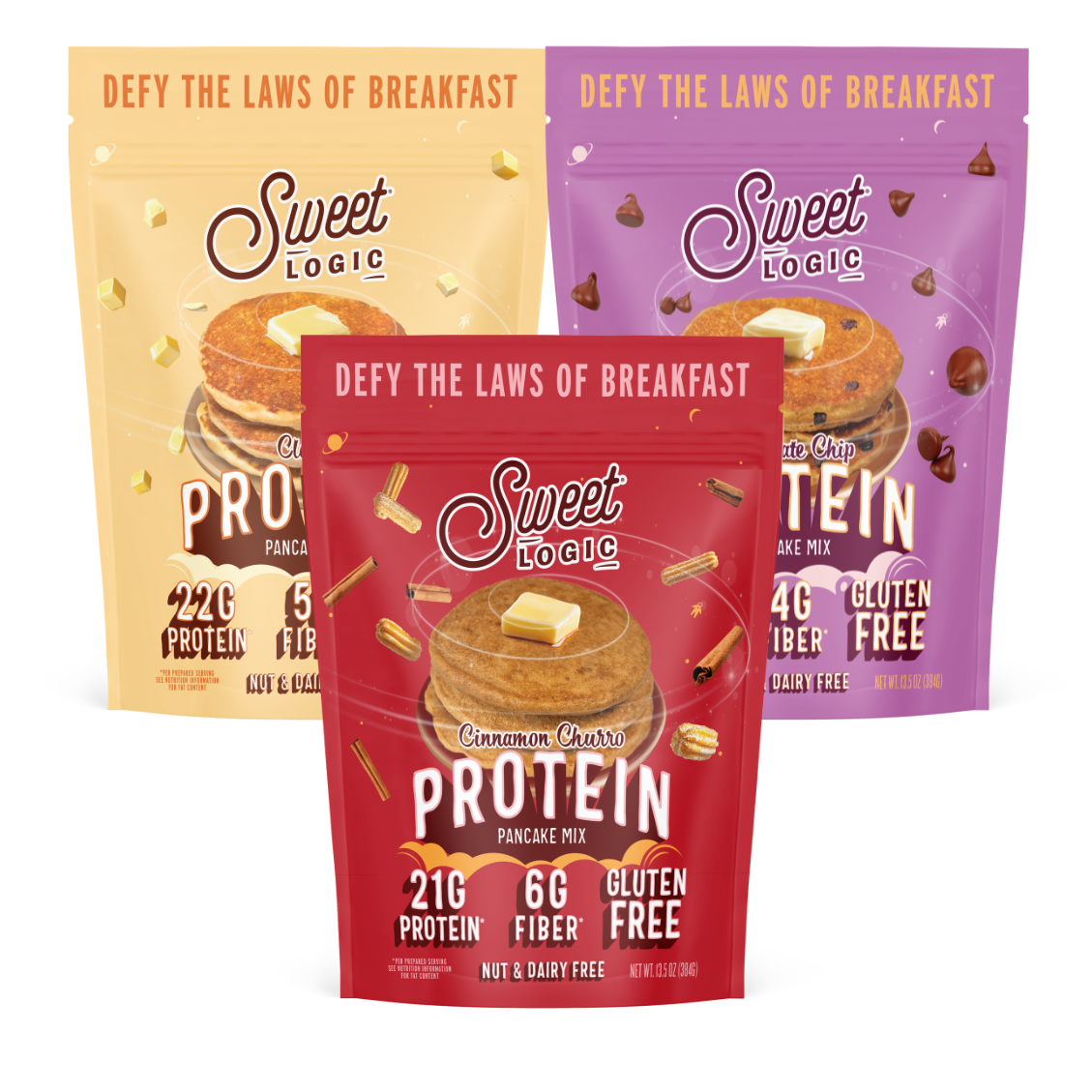 Variety Pack Protein Pancake & Waffle Mix