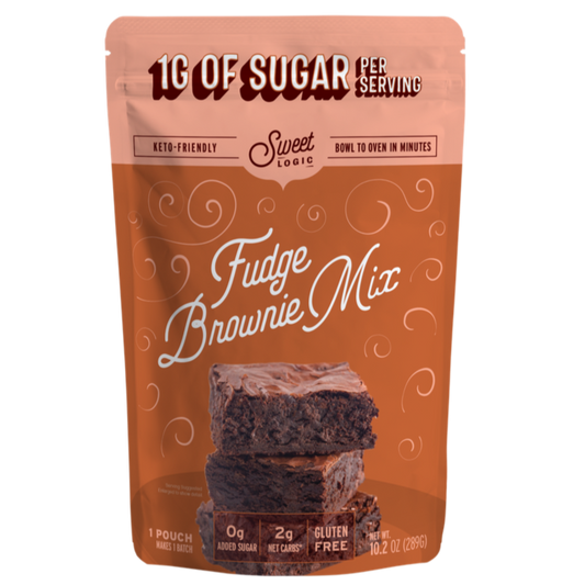 Sweet Logic Gluten Free Gut-Friendly Protein Fudge Brownie Mix, 1ct/10.2oz