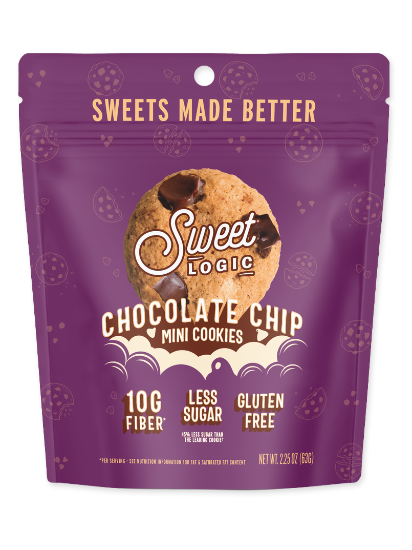 Chocolate Chip mini cookies pouch