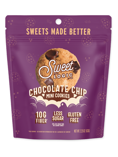 Chocolate Chip mini cookies pouch