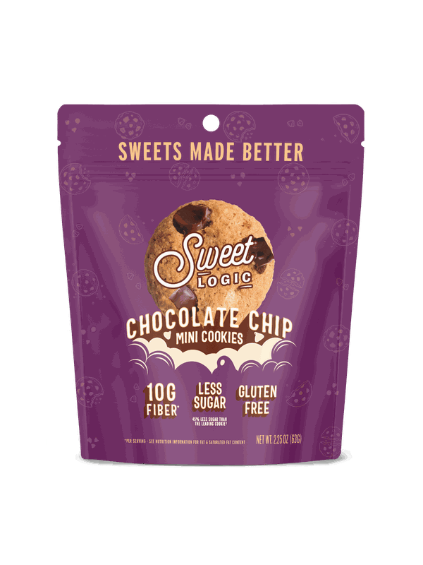 Chocolate Chip mini cookies pouch