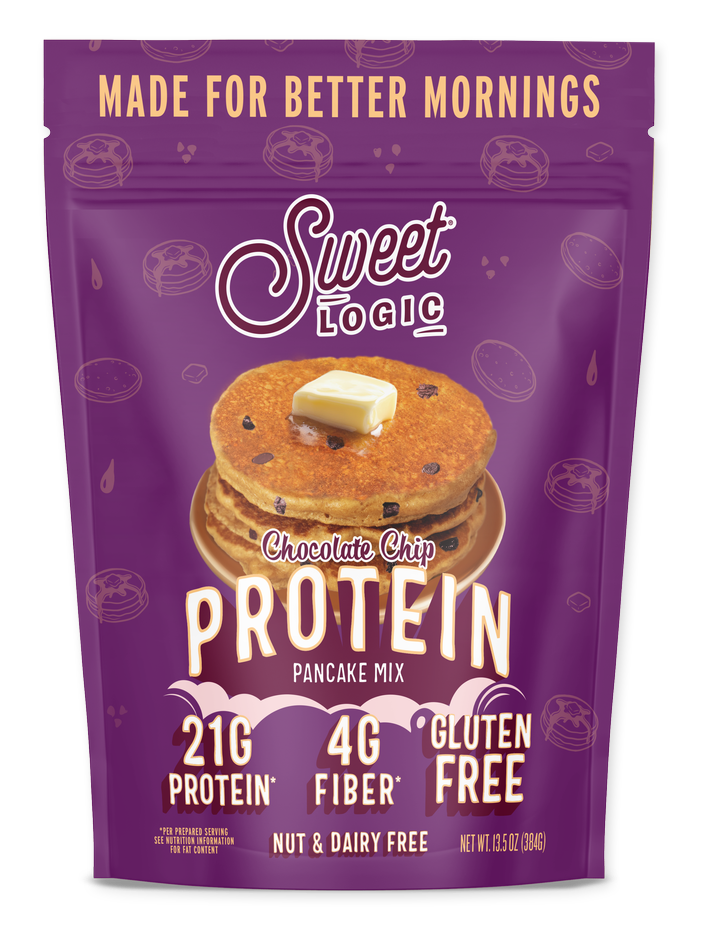 Chocolate Chip protein pancake mix pouch