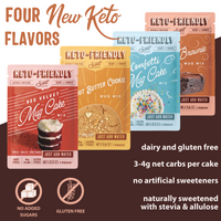 Brownie Vegan Keto Mug Cake (10-Pack) - Retail Box