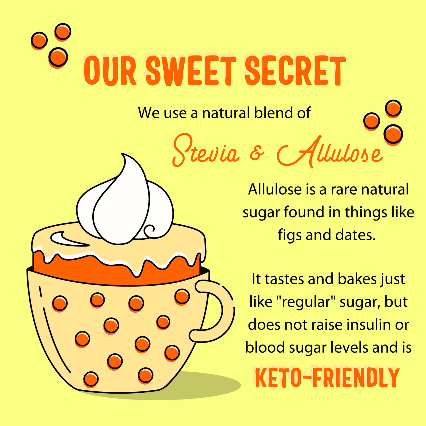 Keto Carrot Cake Baking Mix (1-Pack) Low Carb, Low Sugar, Diabetic Friendly, Gluten Free