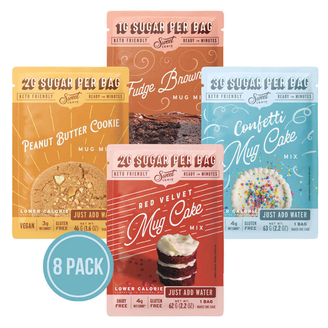 College Dorm Dessert Bundle (8 Pack) Mug Cake Mixes