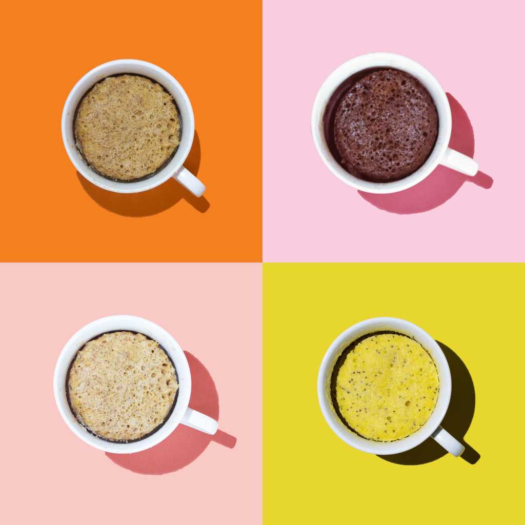 High Protein, Low Sugar Mug Cake Mixes - Gluten Free Keto Snack - Variety Pack